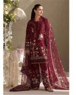 WC Khaadi 3 Pc (Mehroon)