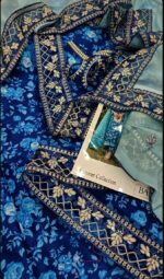 Baroque 3pcs Lawn Article - Image 4