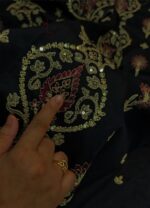 Kayseria Lawn Article in Black Color - Image 2