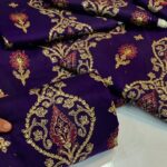 Kayseria Lawn in purple color