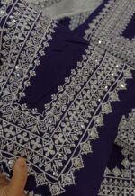 KAYSERIA LAWN 3PCS DRESS IN PURPLE COLOUR - Image 4