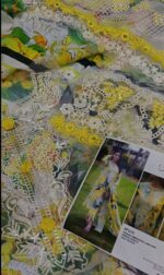 Aneela's 3Pcs New Elegant Lawn Article