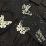 Maria B New Butterfly design Article In Black Color