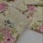 Bareez EMB 2pcs Lawn Article In Off White Color